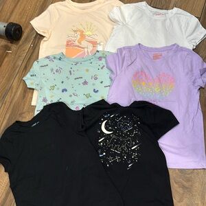 Bundle of 6 girls tees